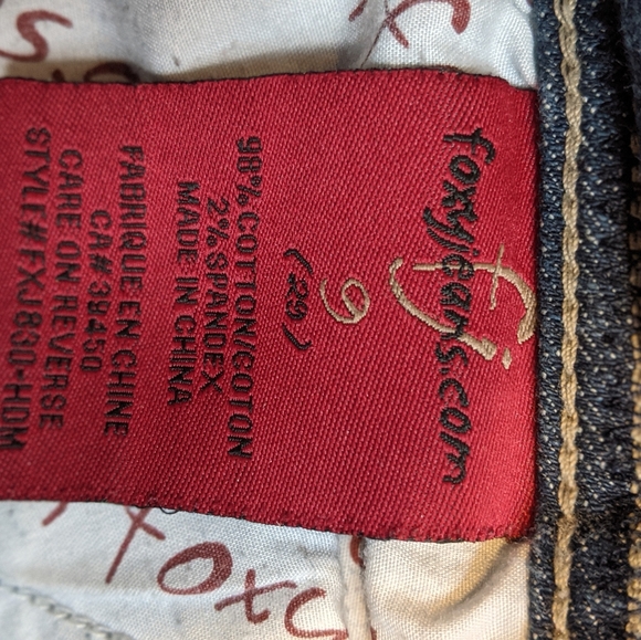 Foxy jeans size 9 - Picture 9 of 9
